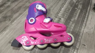 Patines en línea Oxelo rosas y morados