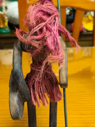 Pareja Figuras Guerreros Africanos Tambor