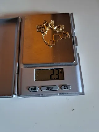 Cadena oro 18k 3 corazones
