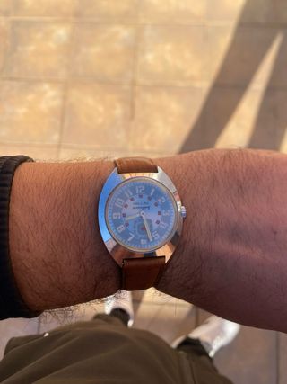 Orologio meccanico da uomo Relliac in marrone