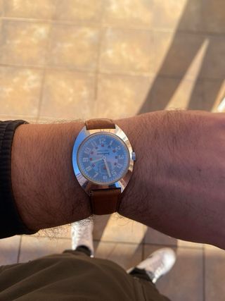 Orologio meccanico da uomo Relliac in marrone