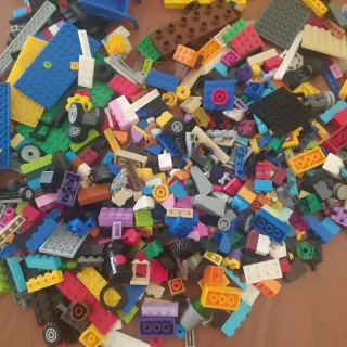 Scatola di Stoccaggio LEGO Classic Gialla