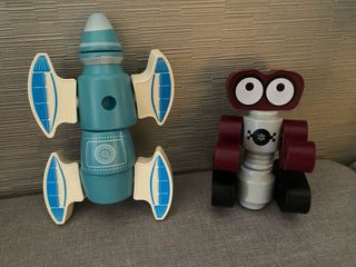 Juego de imanes de madera