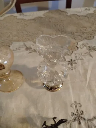 Set 4 bomboniere in vetro