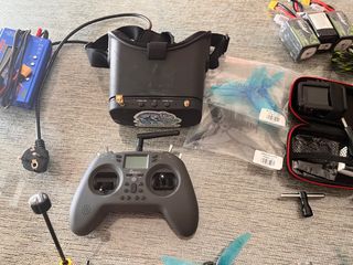 Gafas FPV Negras y Azules