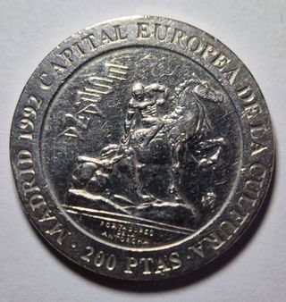 Spagna, 200 pesetas commemorativa 1992. SPL.