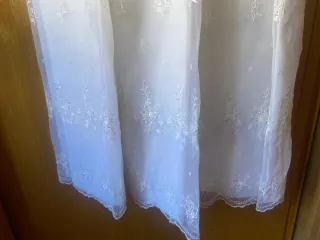 Vestido comunión niña vintage blanco