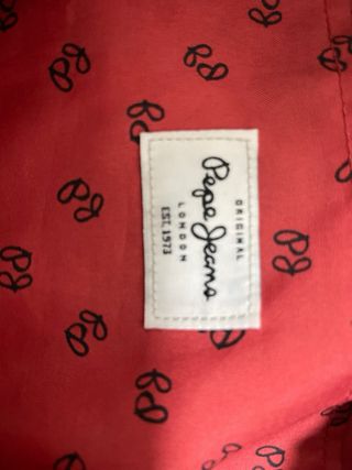 Mochila Pepe Jeans Negra con Diseño Union Jack