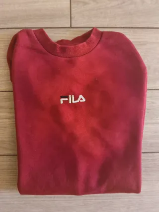 Felpa Fila Rossa Taglia 44 (M/L)