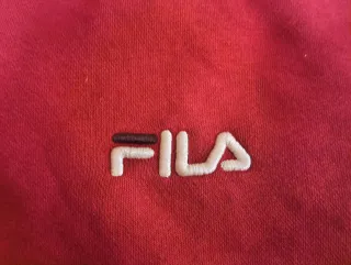 Felpa Fila Rossa Taglia 44 (M/L)