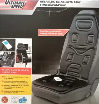 Respaldo asiento masaje y calor Ultimate Speed