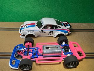 Porsche 911 - 934 Ninco Chasis 3D
