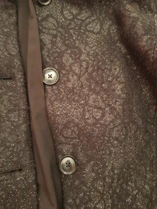 Abrigo Desigual Negro Talla 36