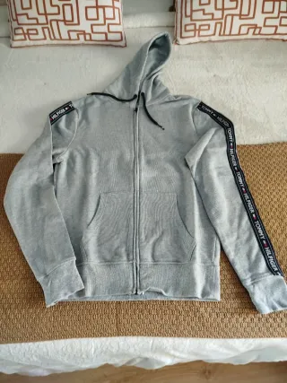 Sudadera Tommy Hilfiger Gris Talla M