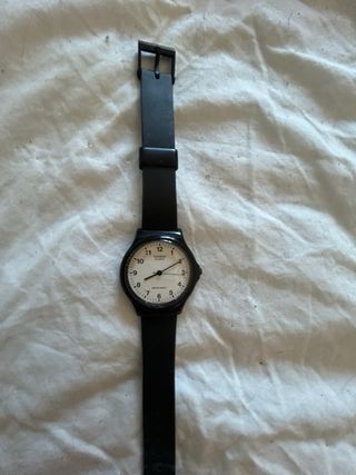 Reloj Casio Sumergible Negro