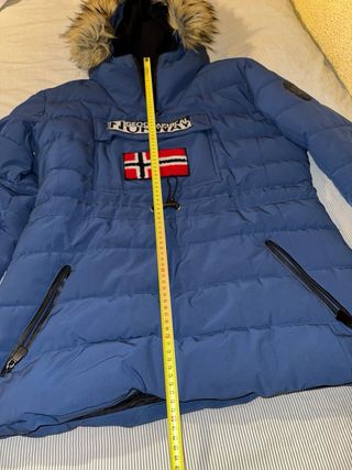 Abrigo Geographical Norway Azul