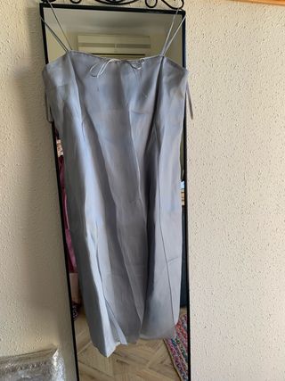 Vestido Pronovias Seda natural. Talla M.