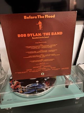 Bob Dylan Before the Flood Japan Press