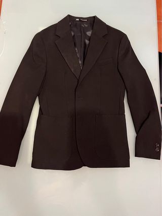 Americana Zara Marrón Hombre