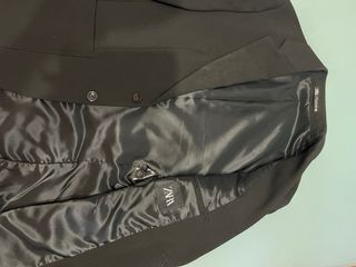 Americana Zara Marrón Hombre