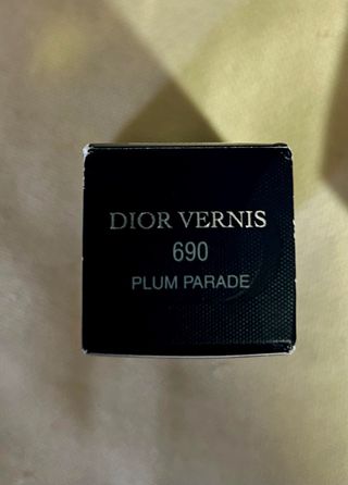 Dior Esmalte Vernis Edición Limitada Plum y caja