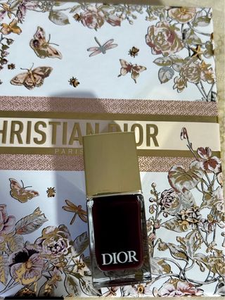 Dior Esmalte Vernis Edición Limitada Plum y caja