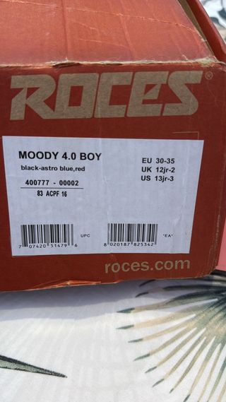 Patines Roces Talla Ajustable 30-35