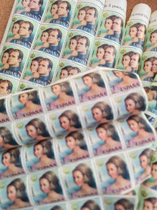 Sellos Proclamación Rey Juan Carlos I 1975