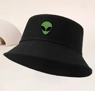 Cappello Bucket Nero Alien