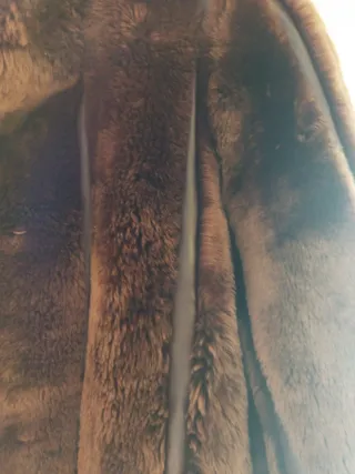 Chaqueta Piel Señora Marrón Oscuro