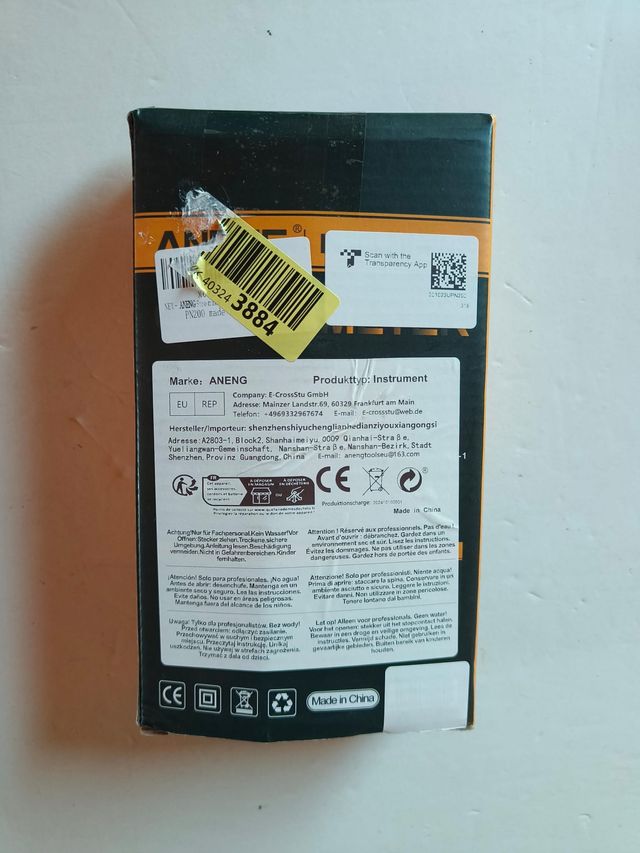 Pinza Amperimétrica Multímetro ANENG PN200