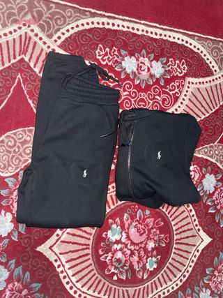 Tuta Polo Ralph Lauren nera