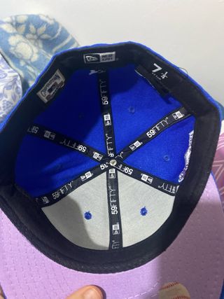 Gorra New Era LA Flores Moradas Azul