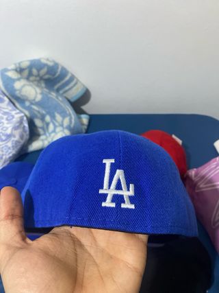 Gorra New Era LA Flores Moradas Azul