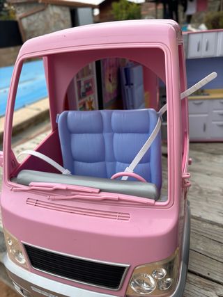 Caravana Barbie Rosa
