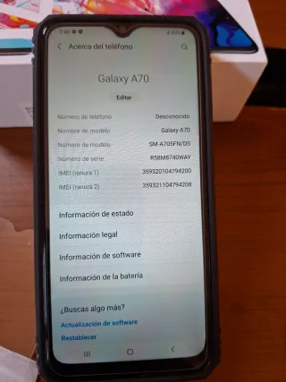Samsung Galaxy A70 - 128gb e 6gb di RAM