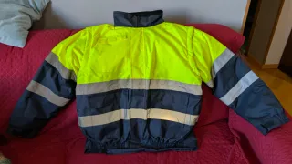 Chaqueta de trabajo reflectante para invierno