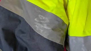 Chaqueta de trabajo reflectante para invierno