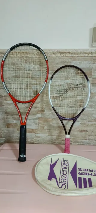 2 Raquetas de Tenis + Funda Slazenger