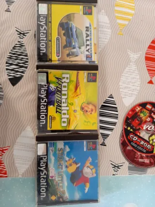 Videogiochi PlayStation 1: Rally, Calcio, Avventura