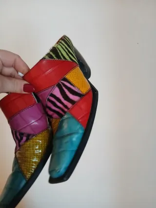 Sabot patchwork multicolor donna