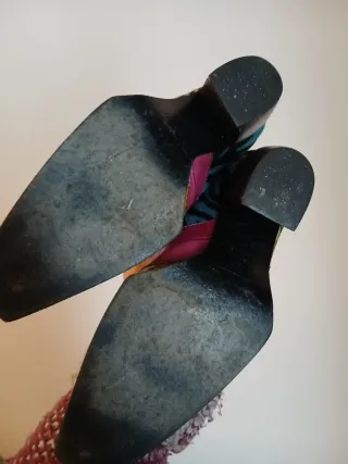 Sabot patchwork multicolor donna