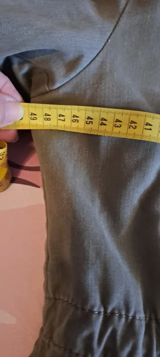 Chaquetón verde mujer