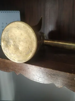 Cafetera Turca Antigua Latón