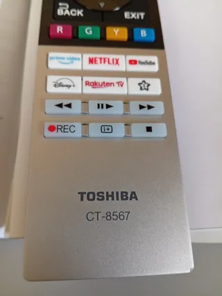 Mando a distancia Toshiba CT-8567