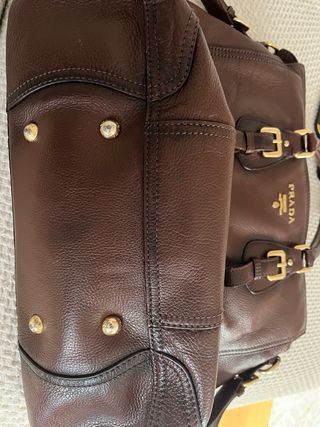 Borsa Prada Marrone Impeccabile