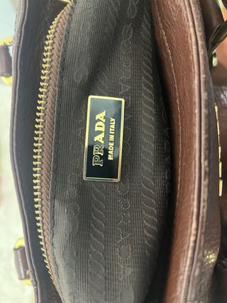 Borsa Prada Marrone Impeccabile