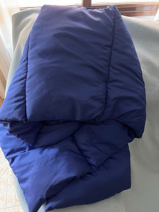 Bufanda Tous acolchada azul