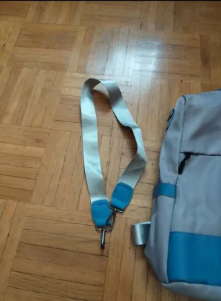 Mochila Antirrobo Azul y Turquesa