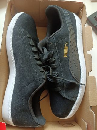 Zapatillas Puma UP SD Mujer Negro/Dorado talla 38